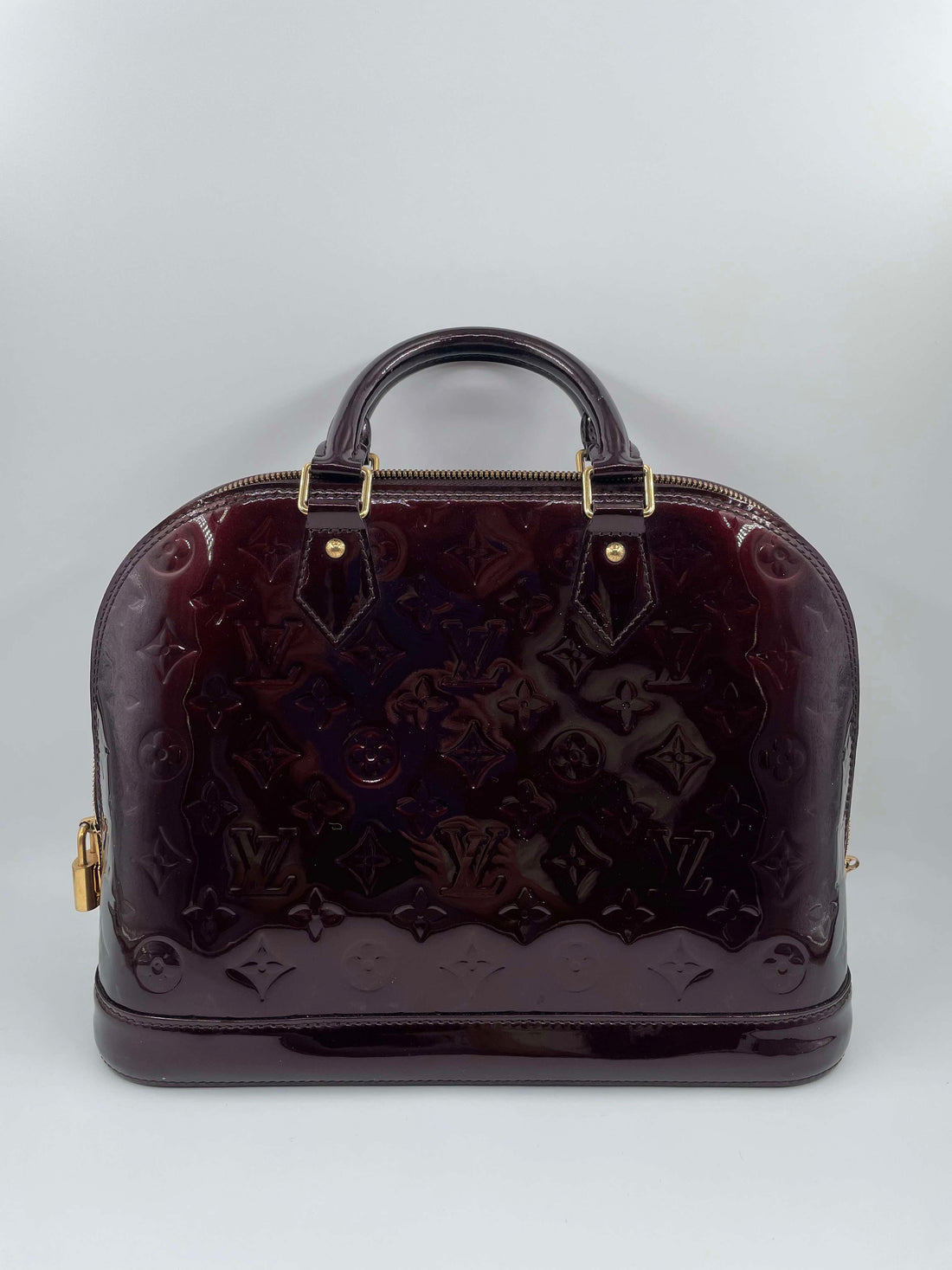 Louis Vuitton Alma Handbag Monogram Vernis PM