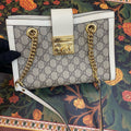GUCCI Padlock leather crossbody bag