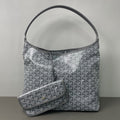 Goyard Goyardine Boheme Hobo Grey