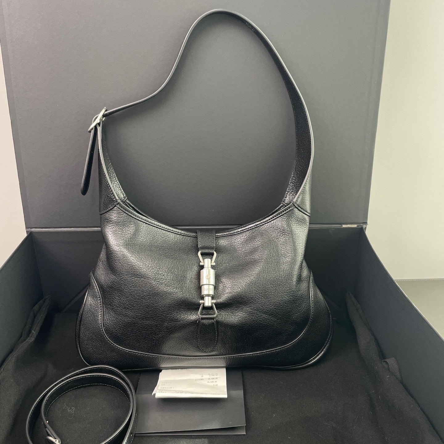 Gucci Punch Leather Handbag