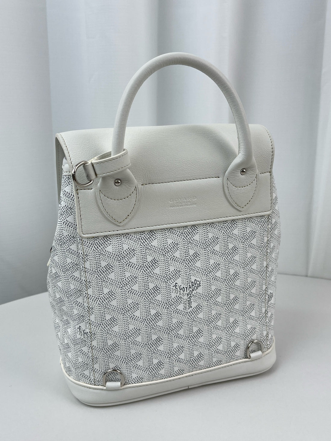 Goyard Mini Alpin Coated Canvas Backpack