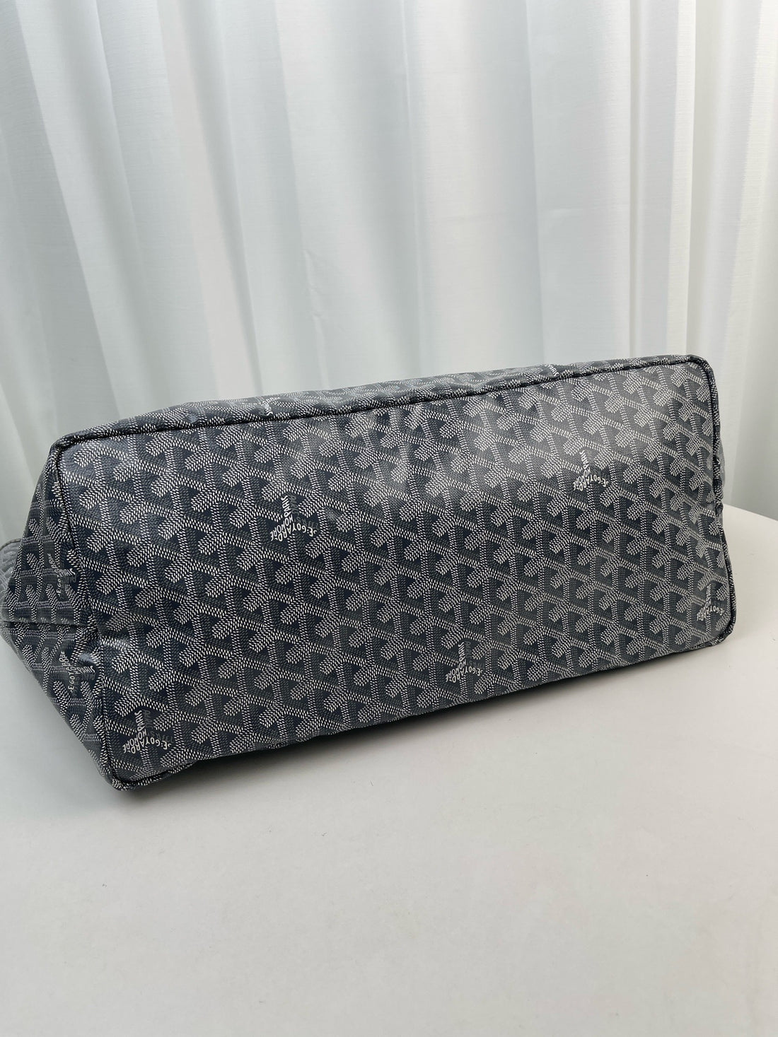 Goyard Saint Louis grey Goyardine canvas tote bag