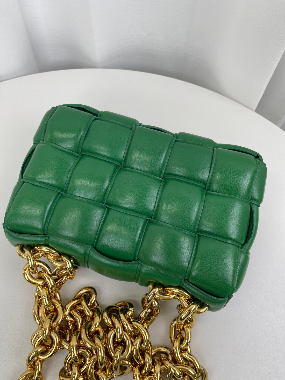 Bottega Veneta Brick Cassette leather handbag