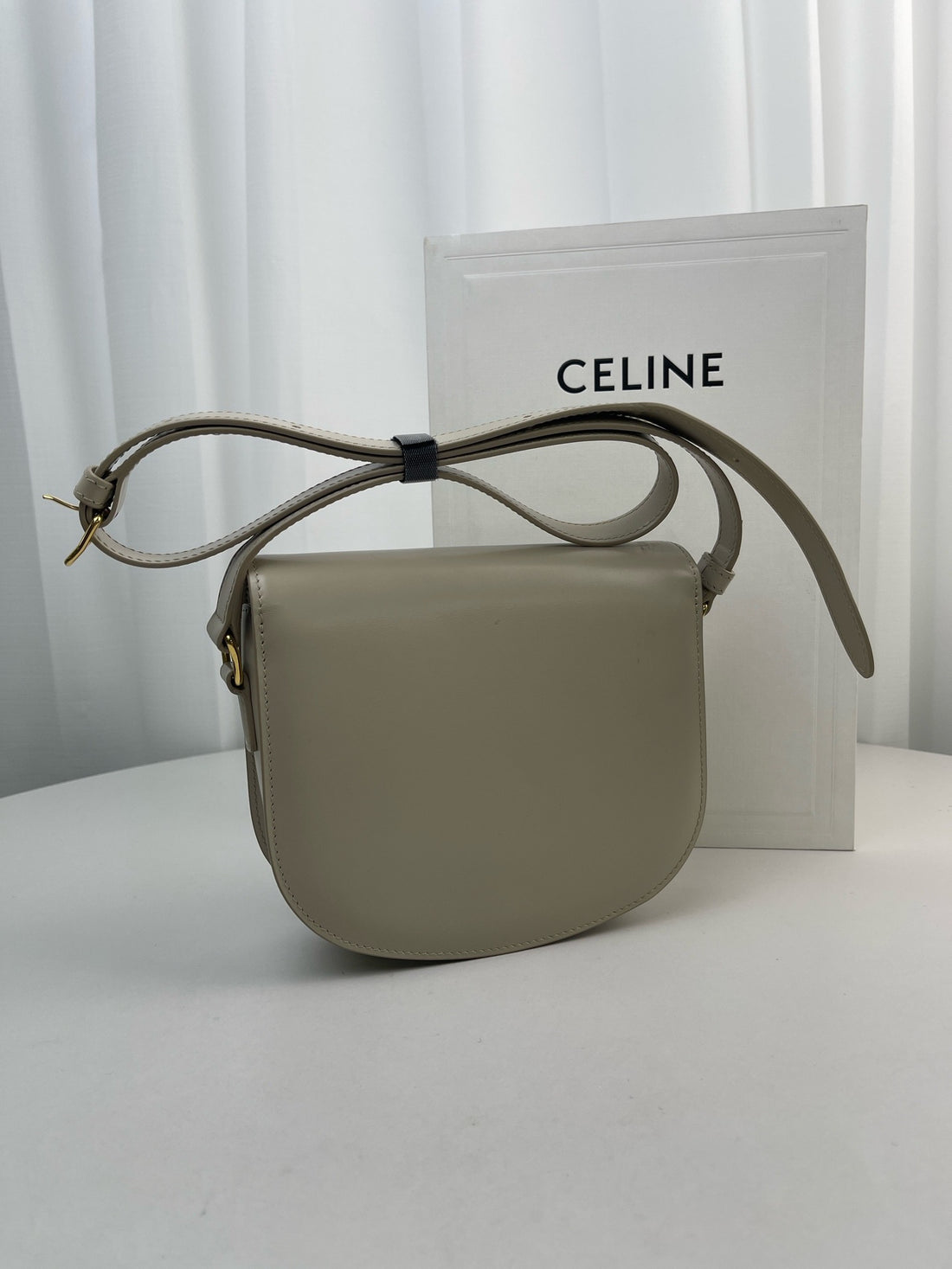 CELINE Teen Besace Triomphe Shoulder Bag