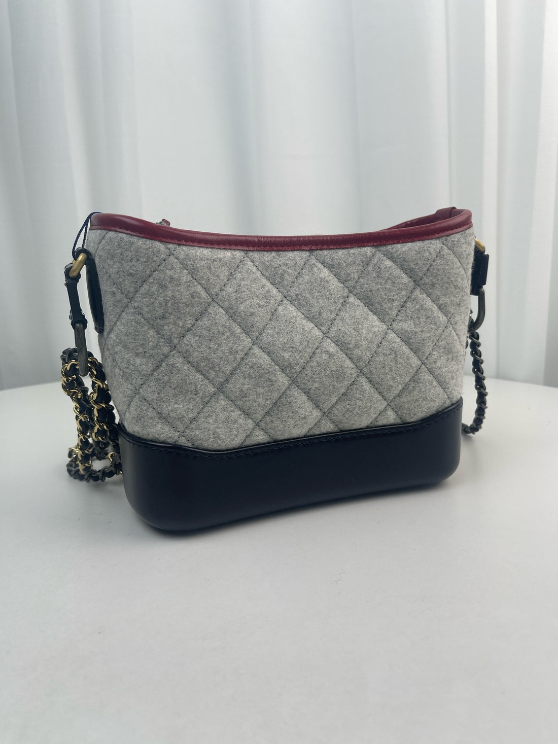 CHANEL Gabrielle wool crossbody bag