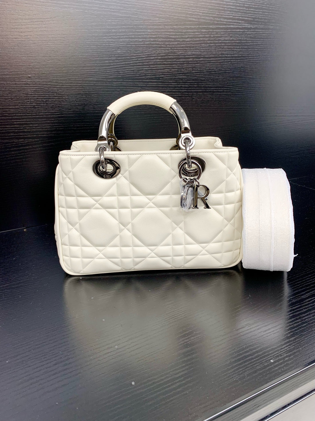 Dior Lady 95.22 leather crossbody bag