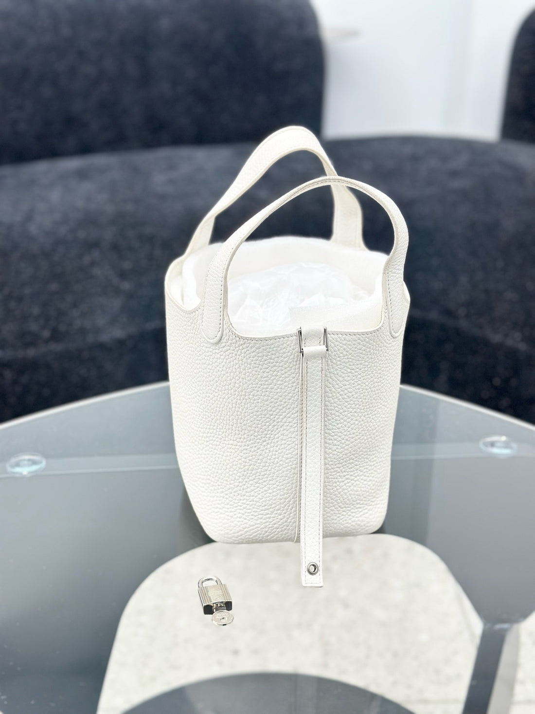 Hermès Picotin leather tote