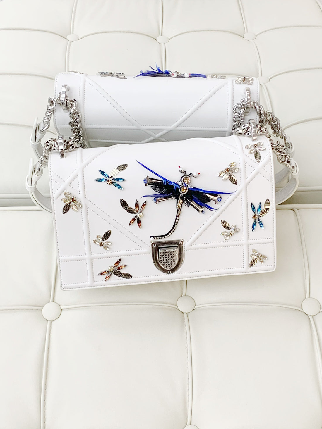 Dior Diorama Leather Crossbody Bag