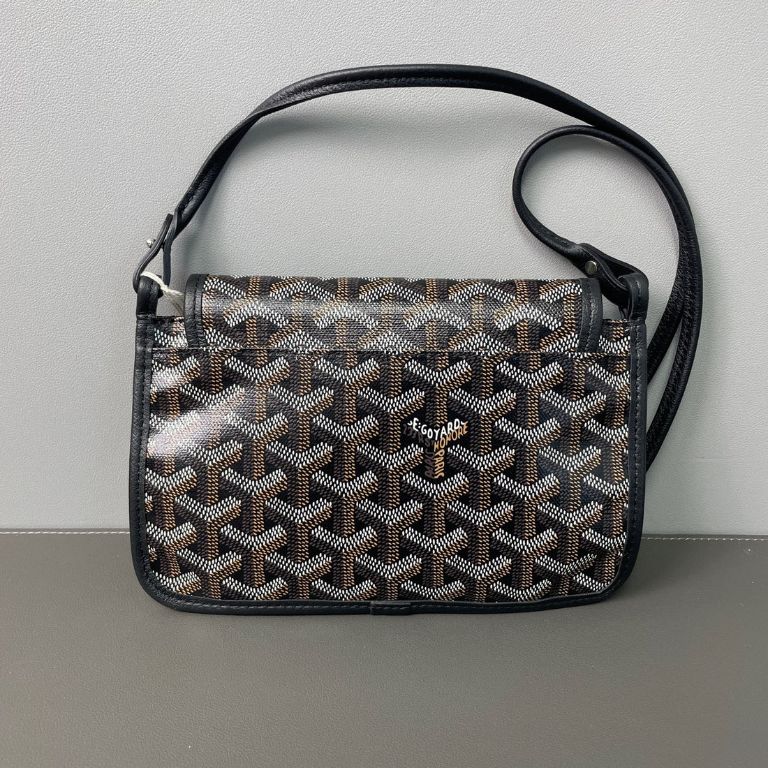 Goyard Cap Vert Fabric Crossbody Bag