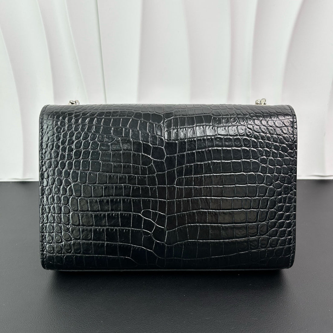 Saint Laurent Pompom Kate Leather Crossbody Bag