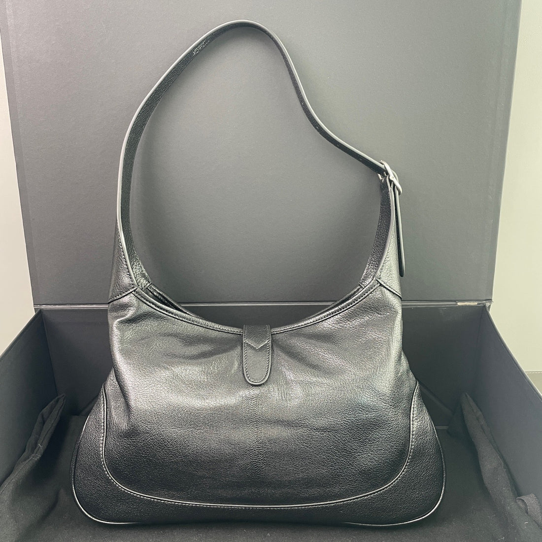 Gucci Punch Leather Handbag