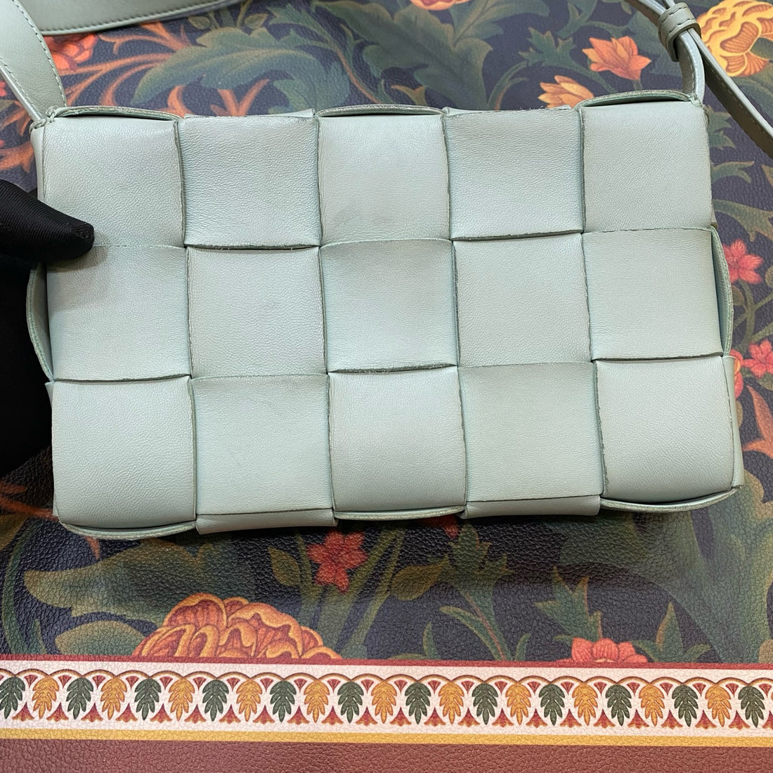 Bottega Veneta Cassette Leather Crossbody Bag