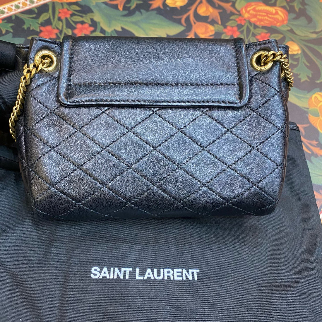 Saint Laurent  Nolita Leather Handbag