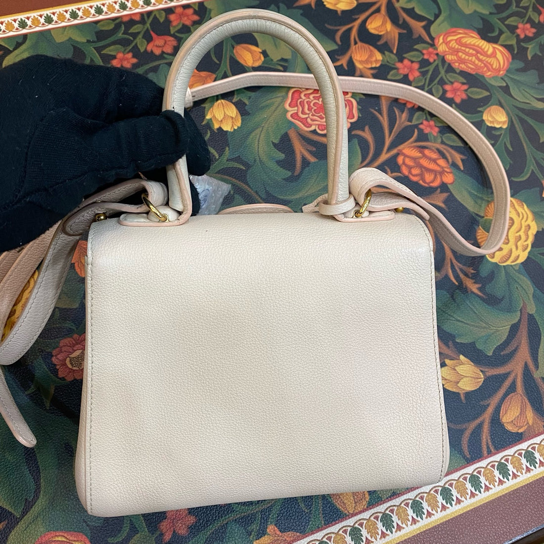 Delvaux Brillant Leather Handbag