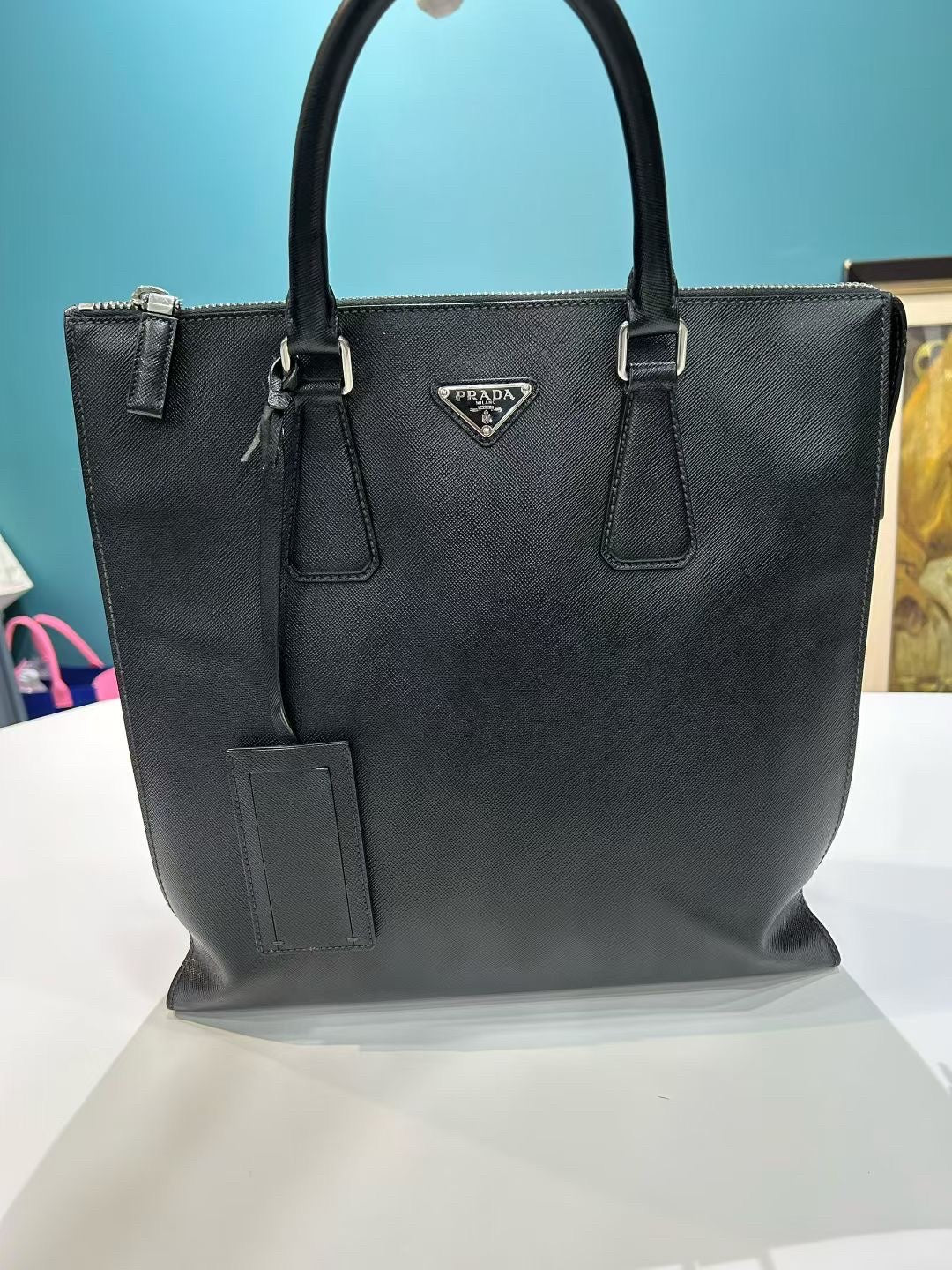 Prada  Galleria Leather Handbag