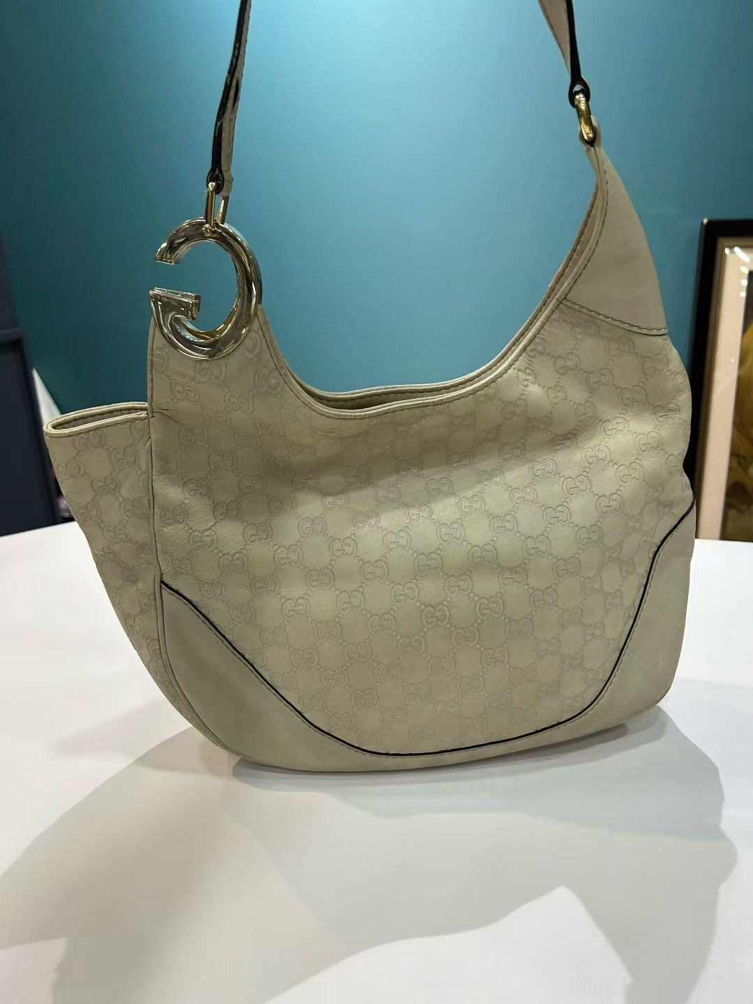 GUCCI leather crossbody bag