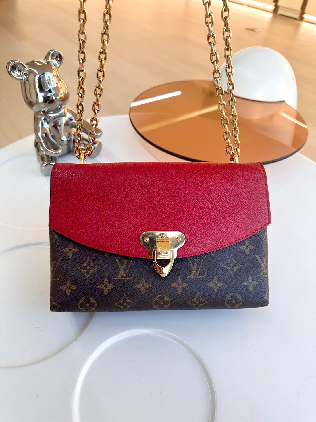 LV Saint Placide leather handbag