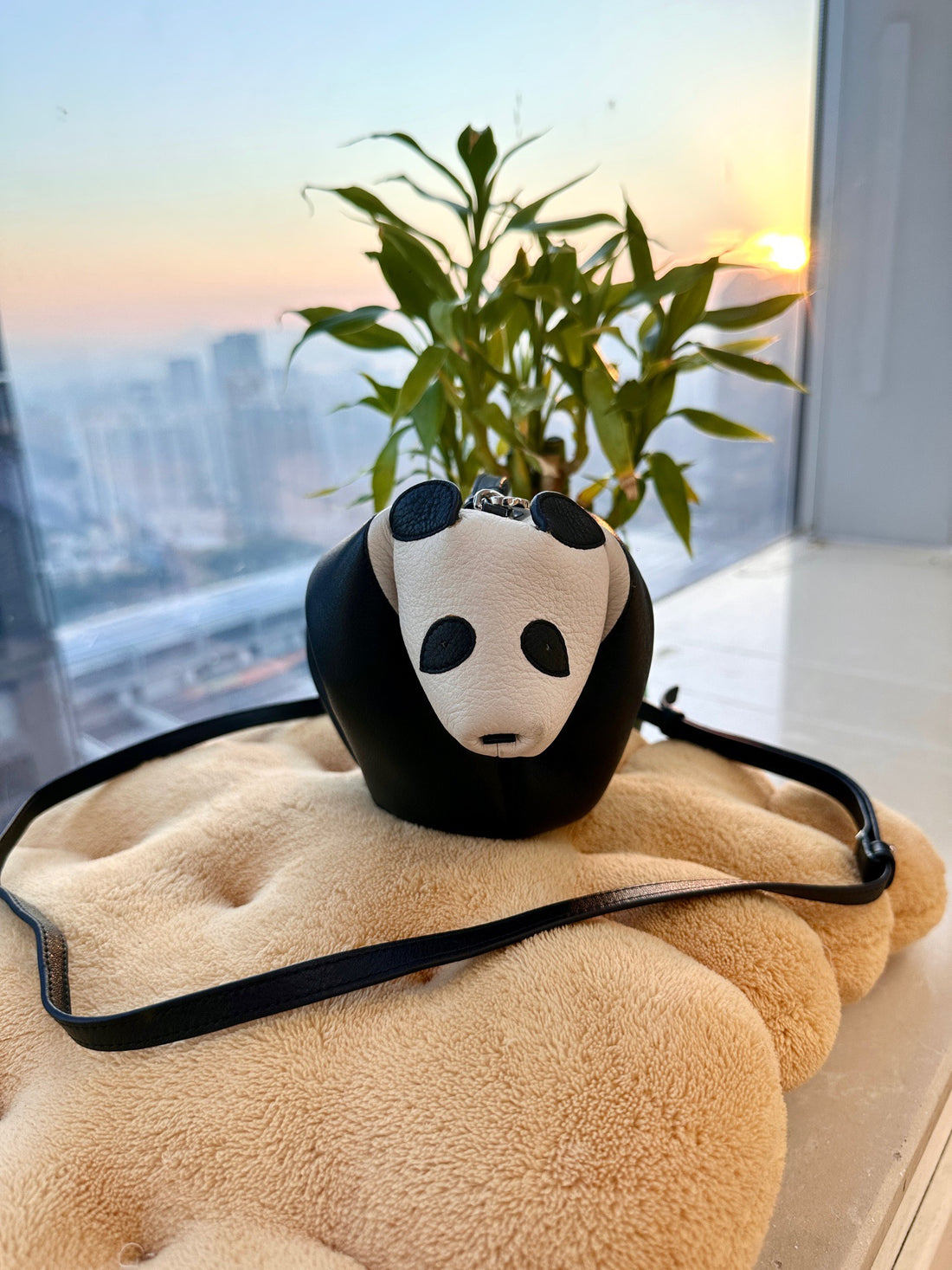 Loewe Animals Leather Crossbody Bag