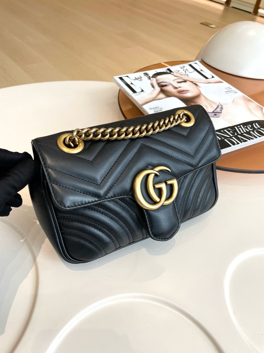 Gucci  Dionysus Leather Handbag