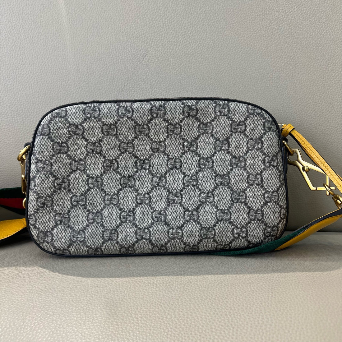 Gucci  Retro-chic fabric crossbody bag