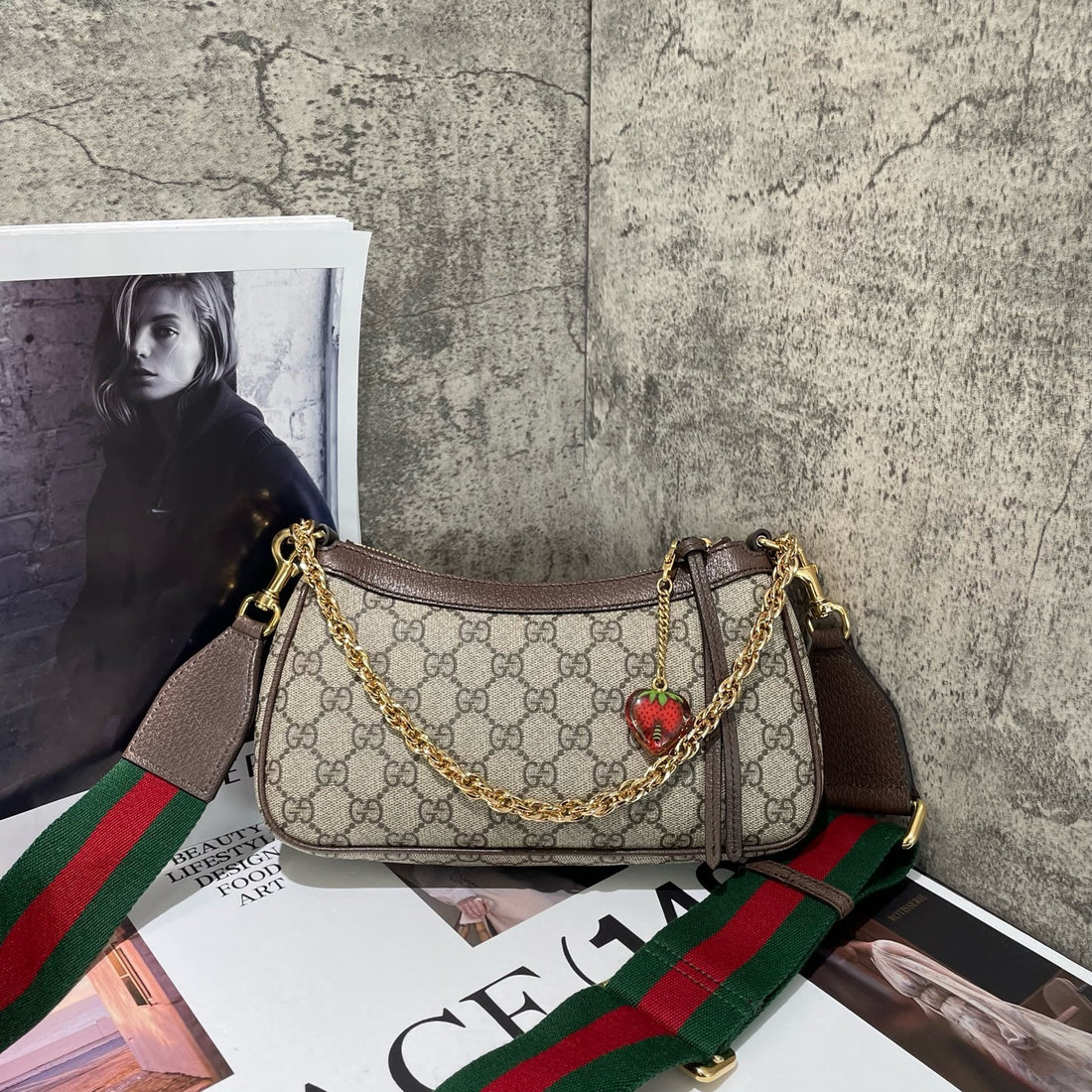 Gucci Ophidia Leather Bag