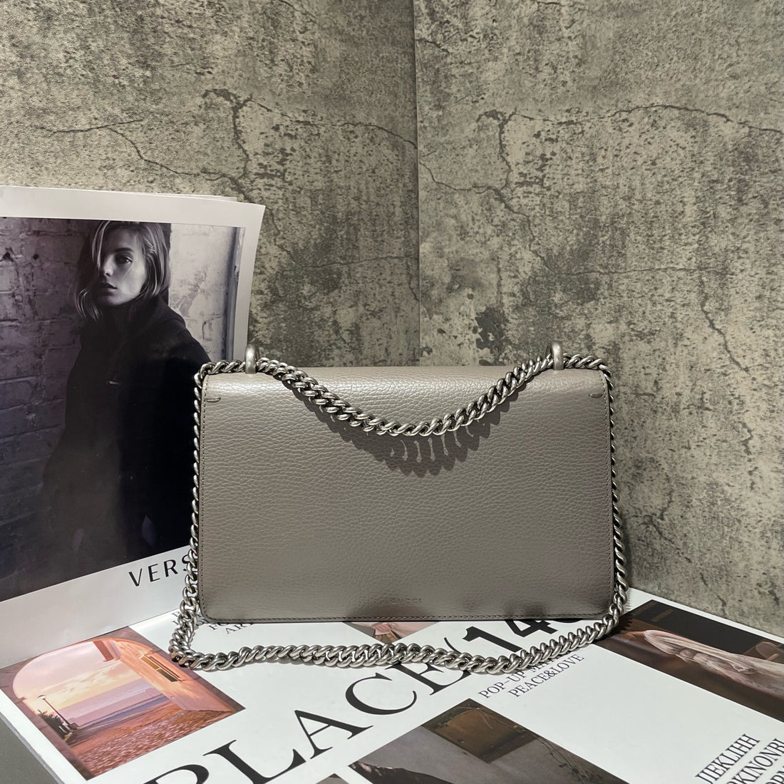 Gucci  Dionysus Leather Handbag