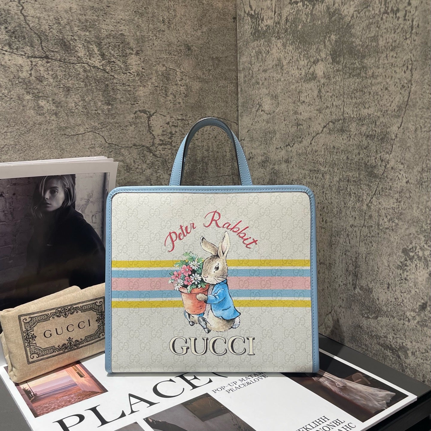 Gucci's collaboration with Blue Peter Rabbit