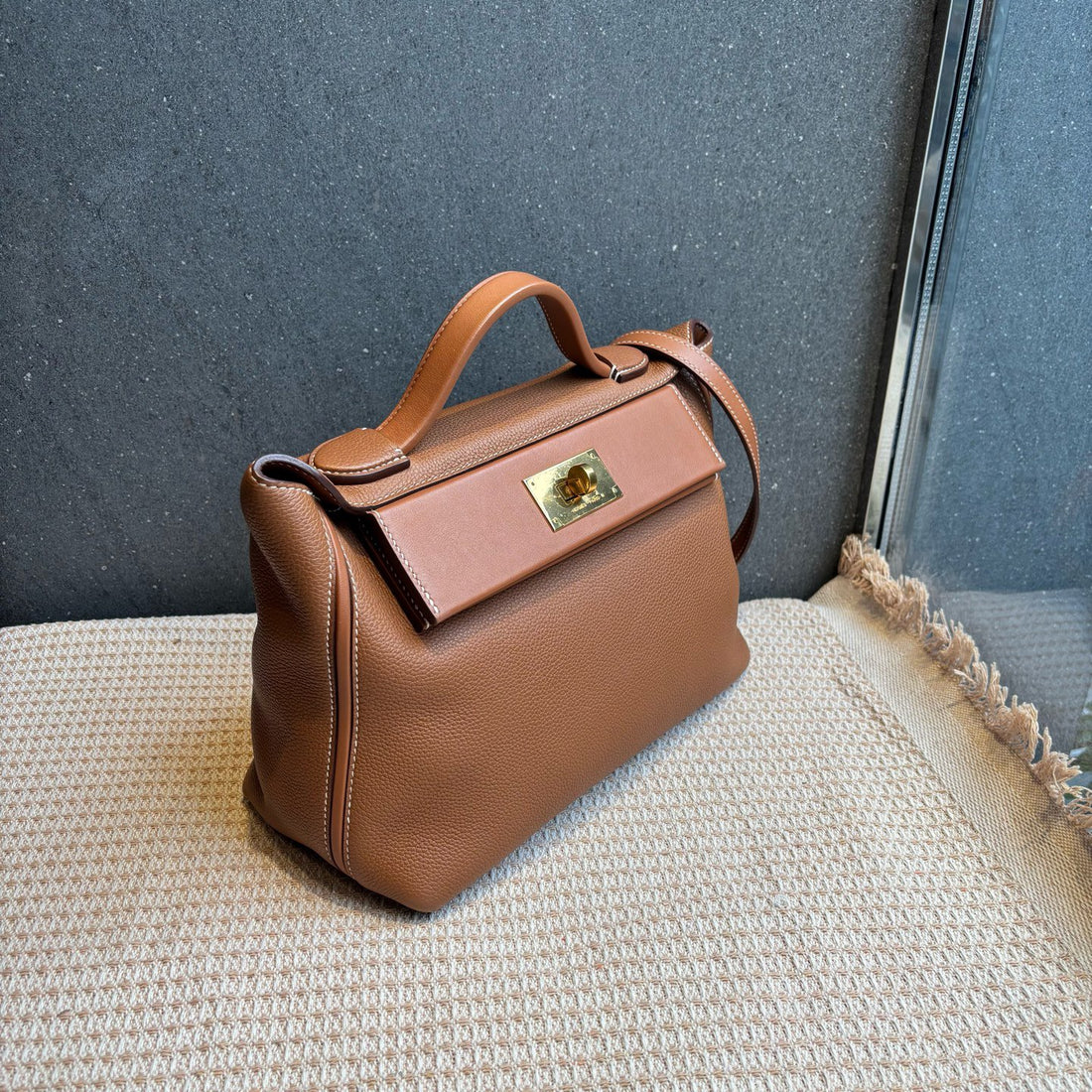 Hermès 24/24 Togo and Swift leather