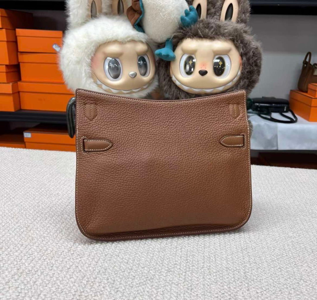 爱马仕 Jypsiere 皮革斜挎包