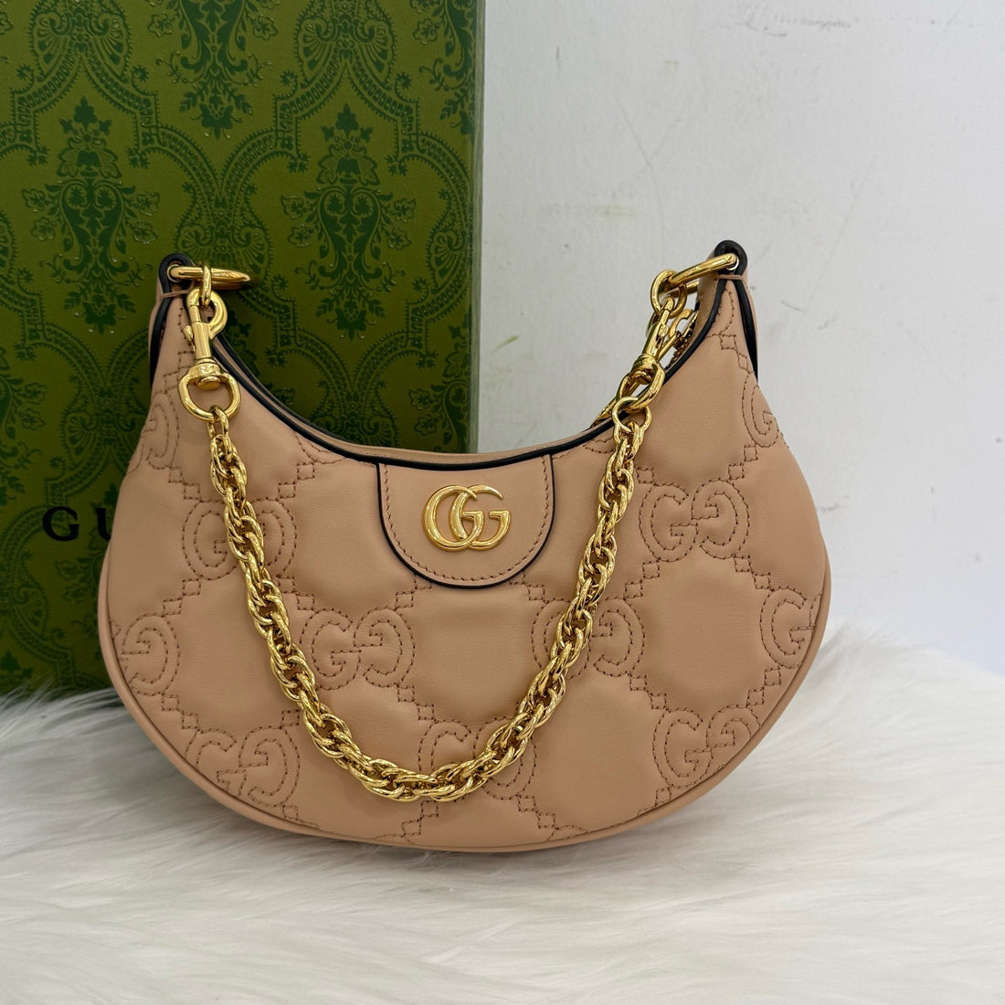 Gucci  Ophidia Leather Crossbody Bag