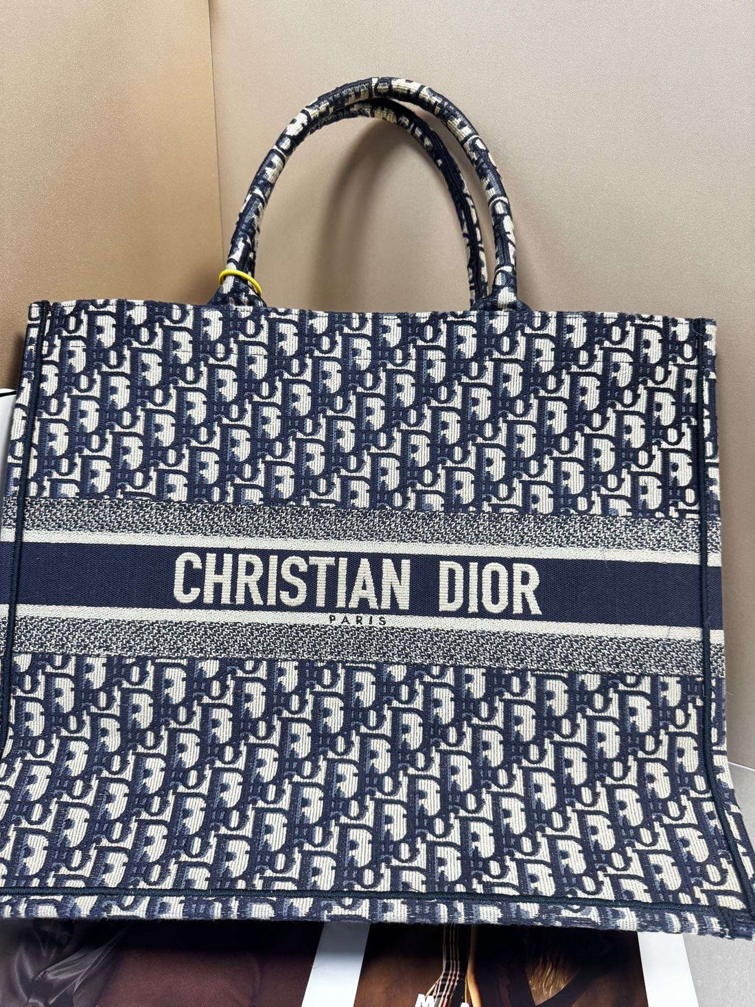 DIOR Book Tote cloth tote