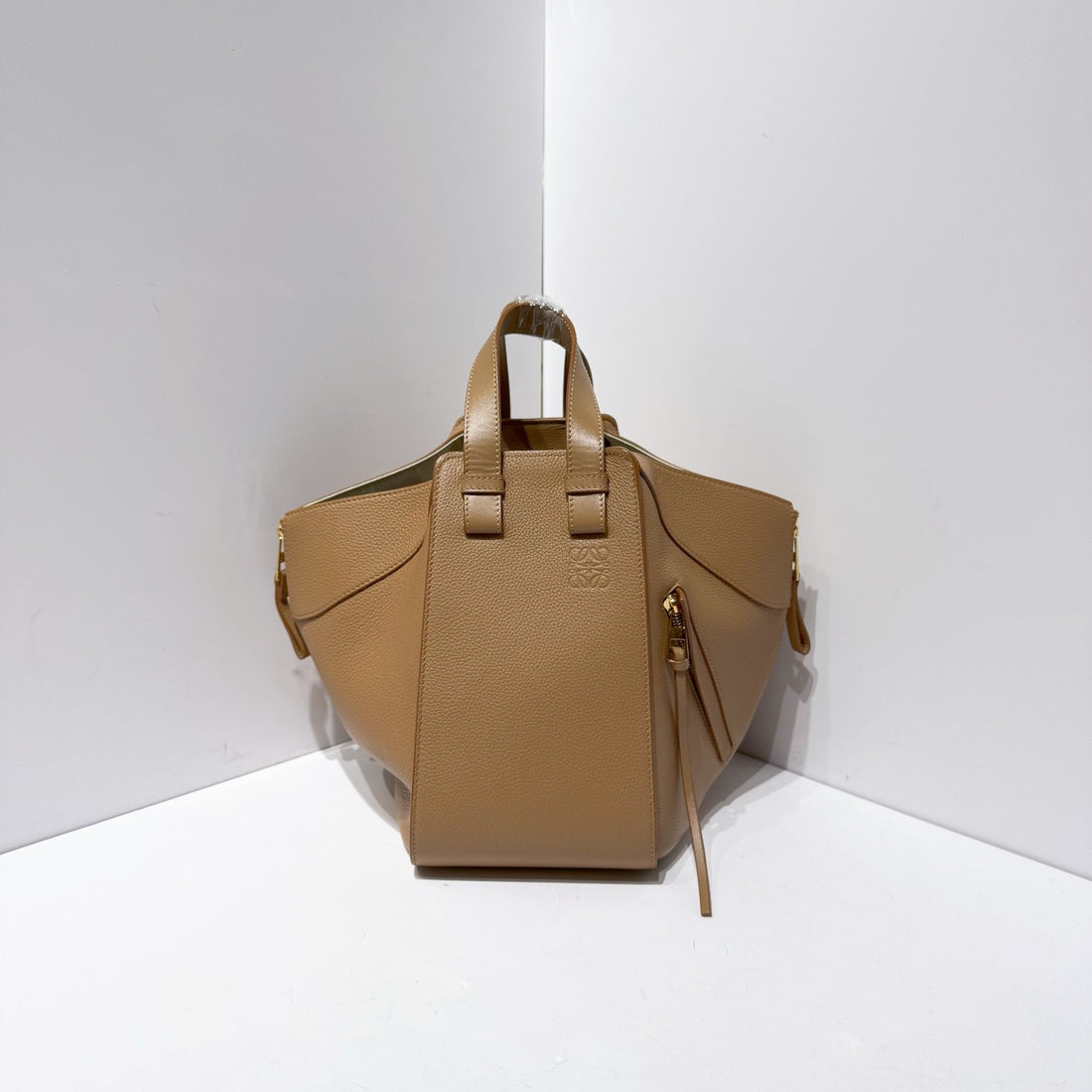 Loewe Hammock Bag, Golden Brown