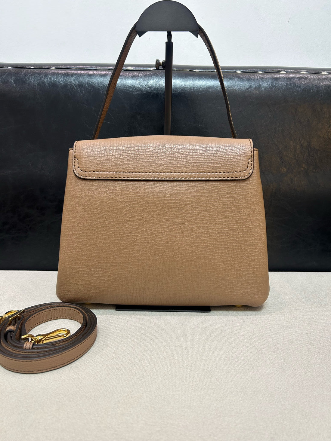 Burberry Camberley Sand-colored Handbag