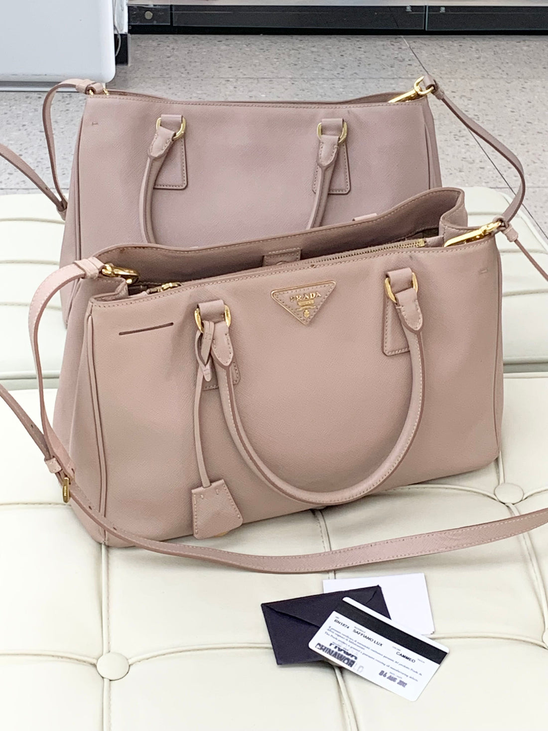 PRADA Galleria leather handbag