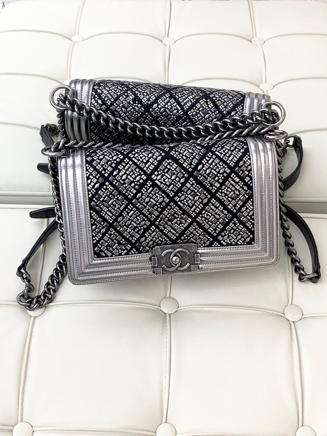 CHANEL Boy leather crossbody bag