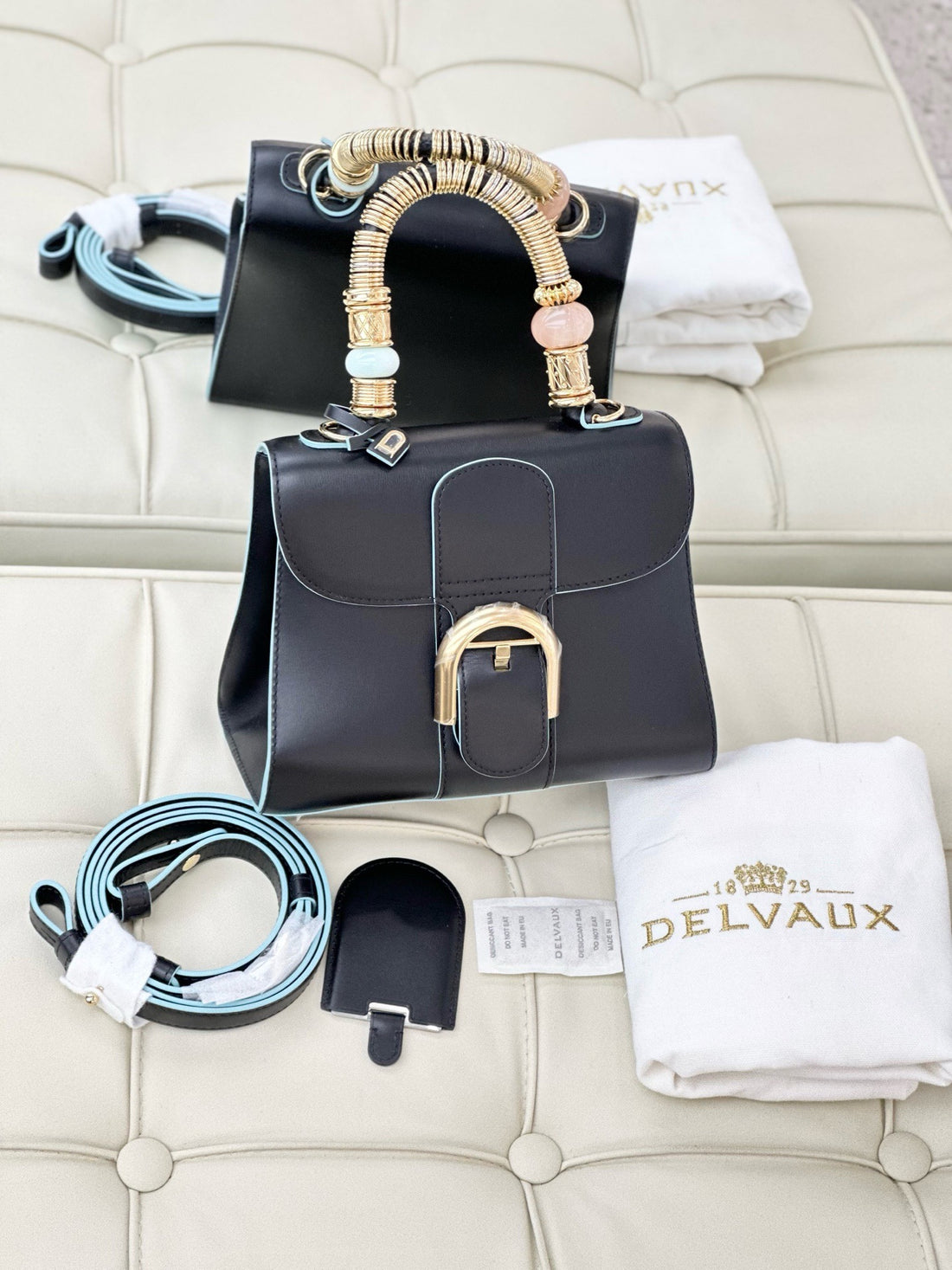 Delvaux Brillant leather handbag