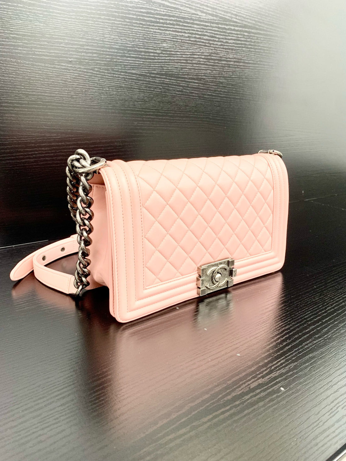 CHANEL Boy leather crossbody bag