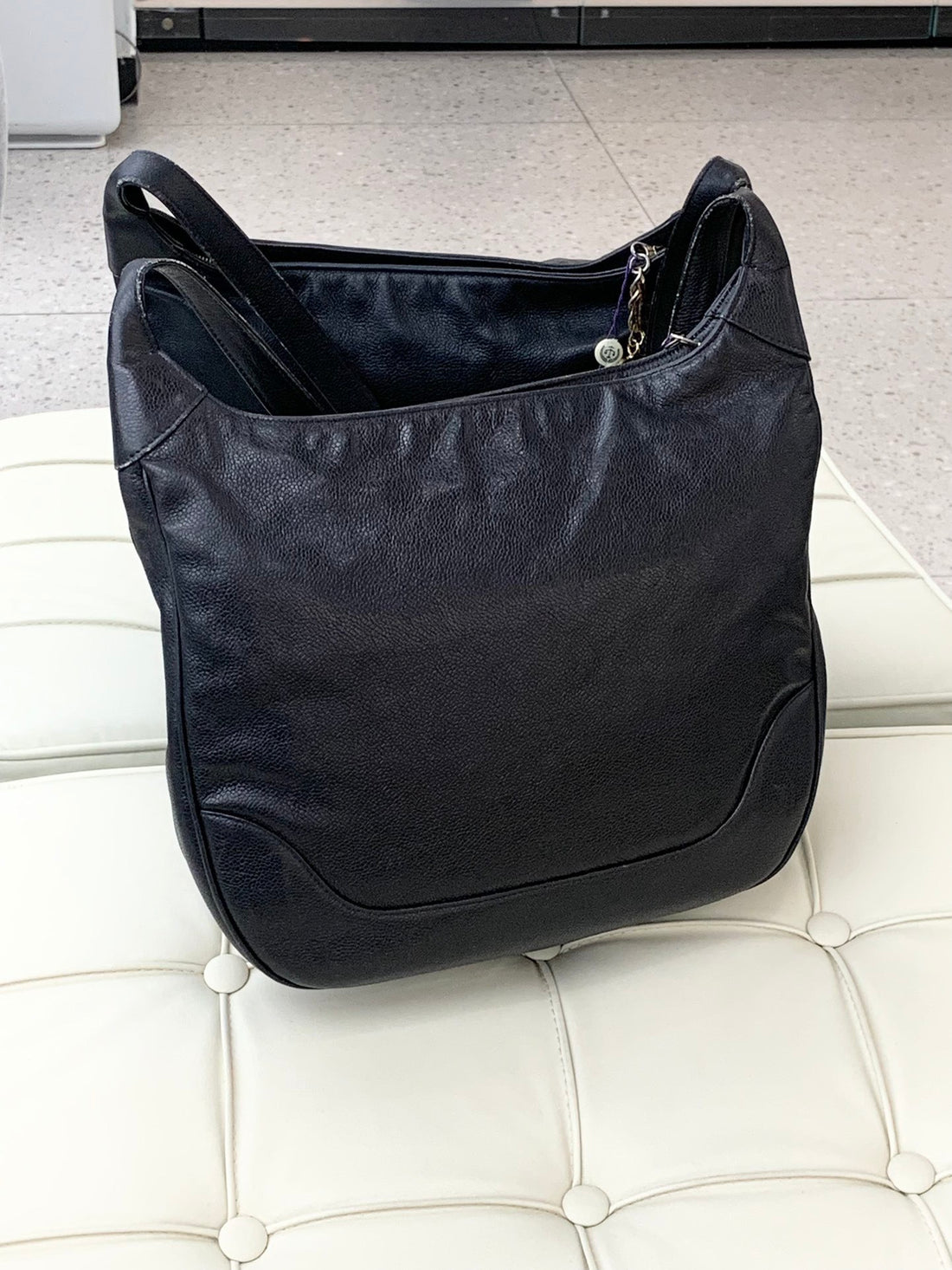 Chanel Vintage CC Timeless Hobo