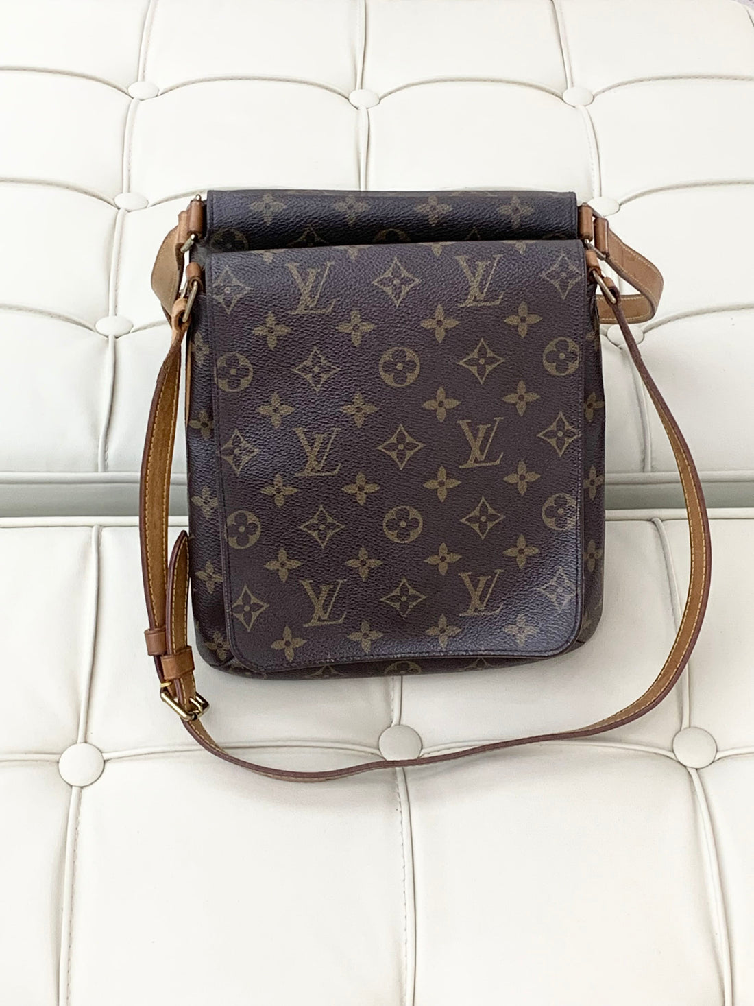 Louis Vuitton Monogram Musette Salute Long Brown