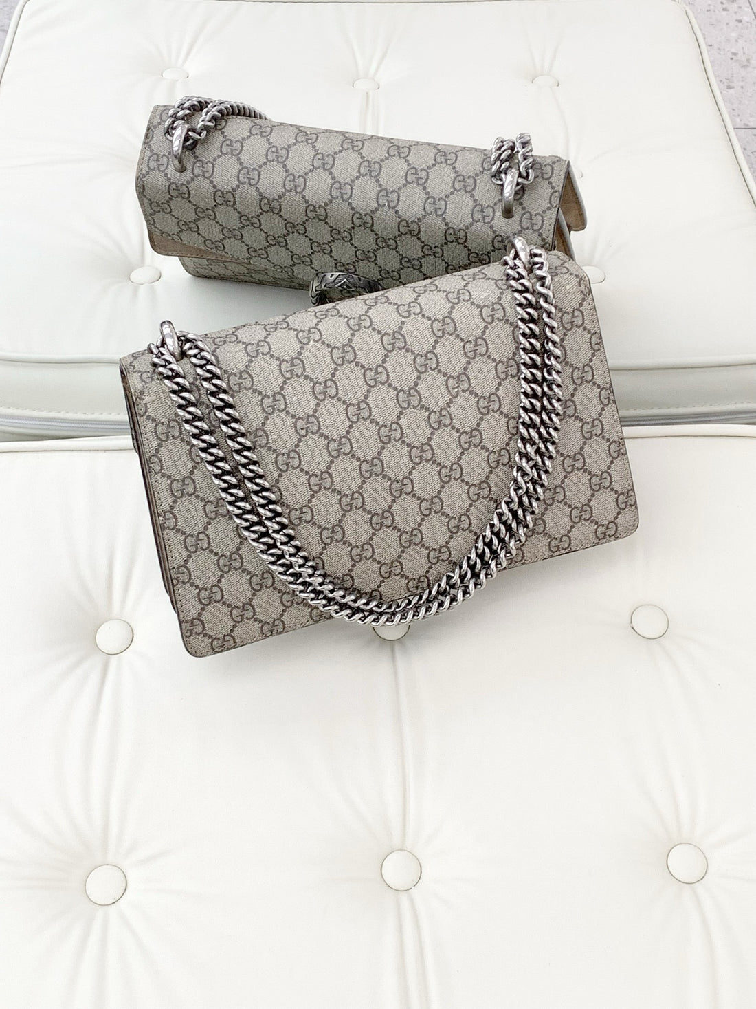 Gucci Dionysus series monogram Dionysus silver hardware