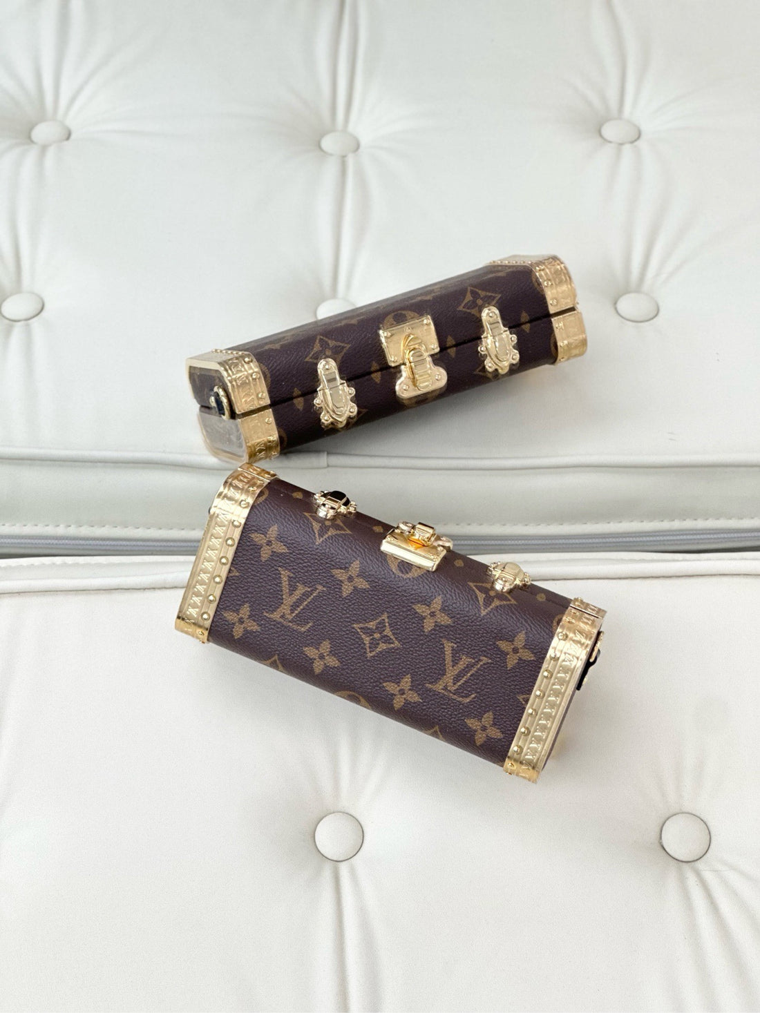 Louis Vuitton Monogram Canvas Vanity Case, PM, Brown