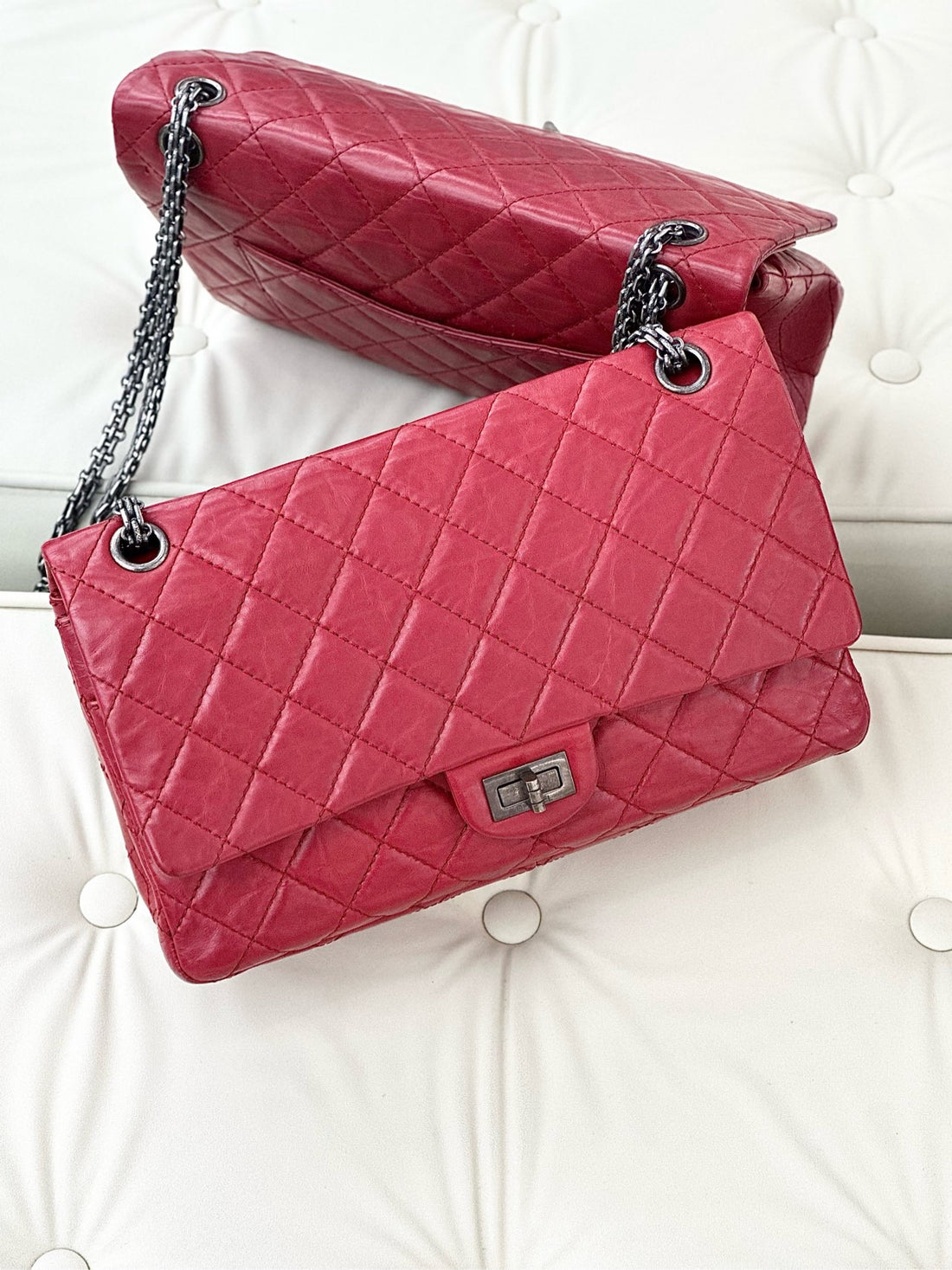 CHANEL 2.55 leather crossbody bag