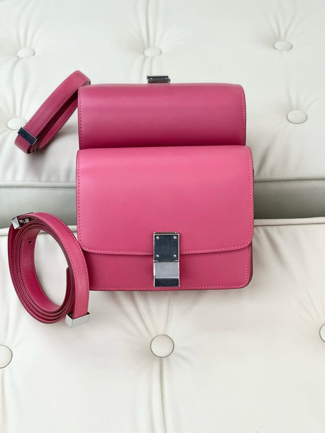 Celine classic leather handbag