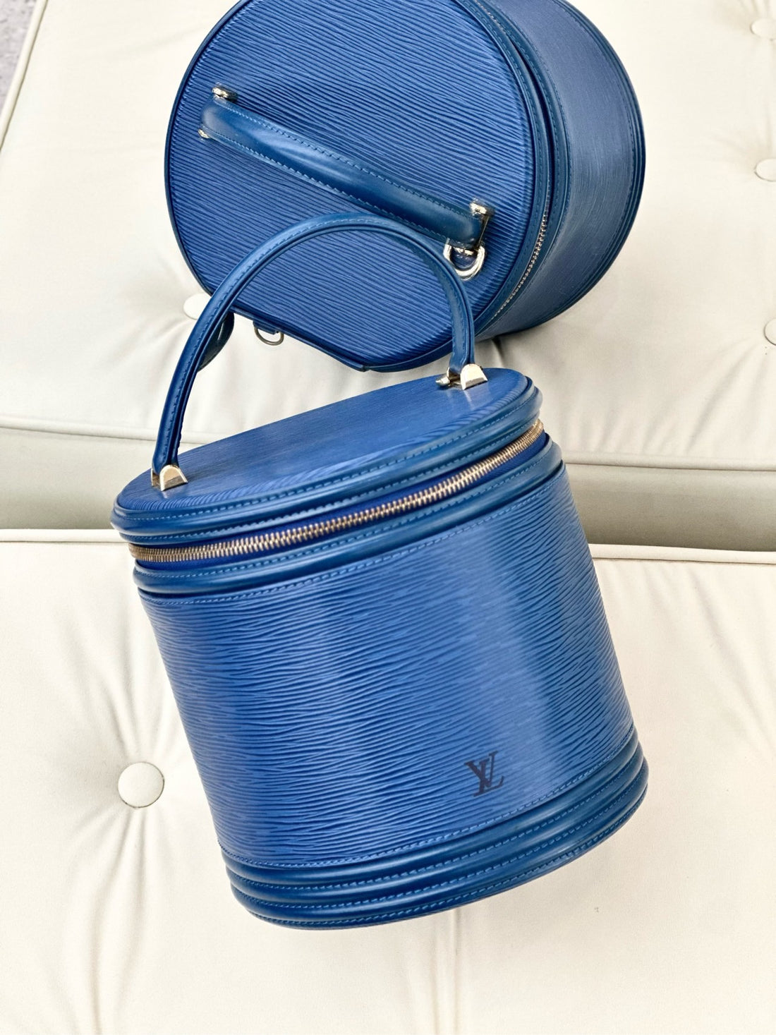 Louis Vuitton Epi Cannes BK Makeup Bag/Handbag