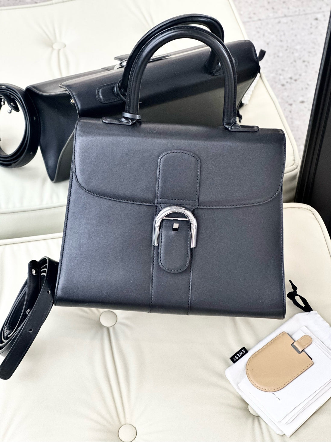 Delvaux Brillant leather handbag