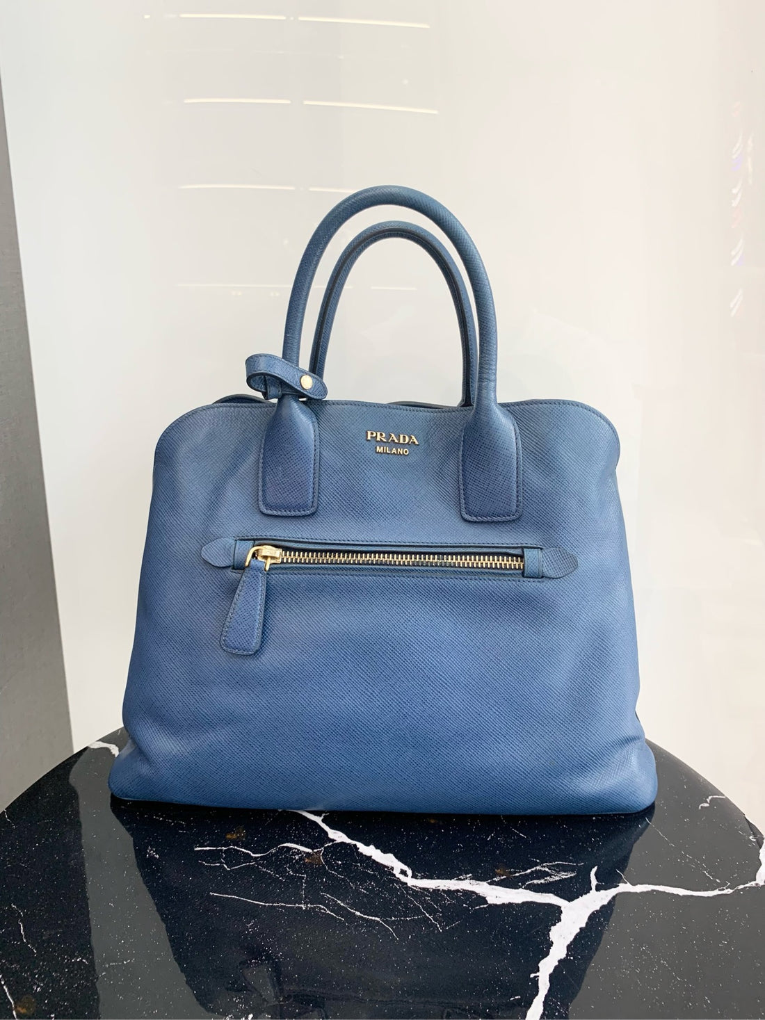 Prada leather handbag