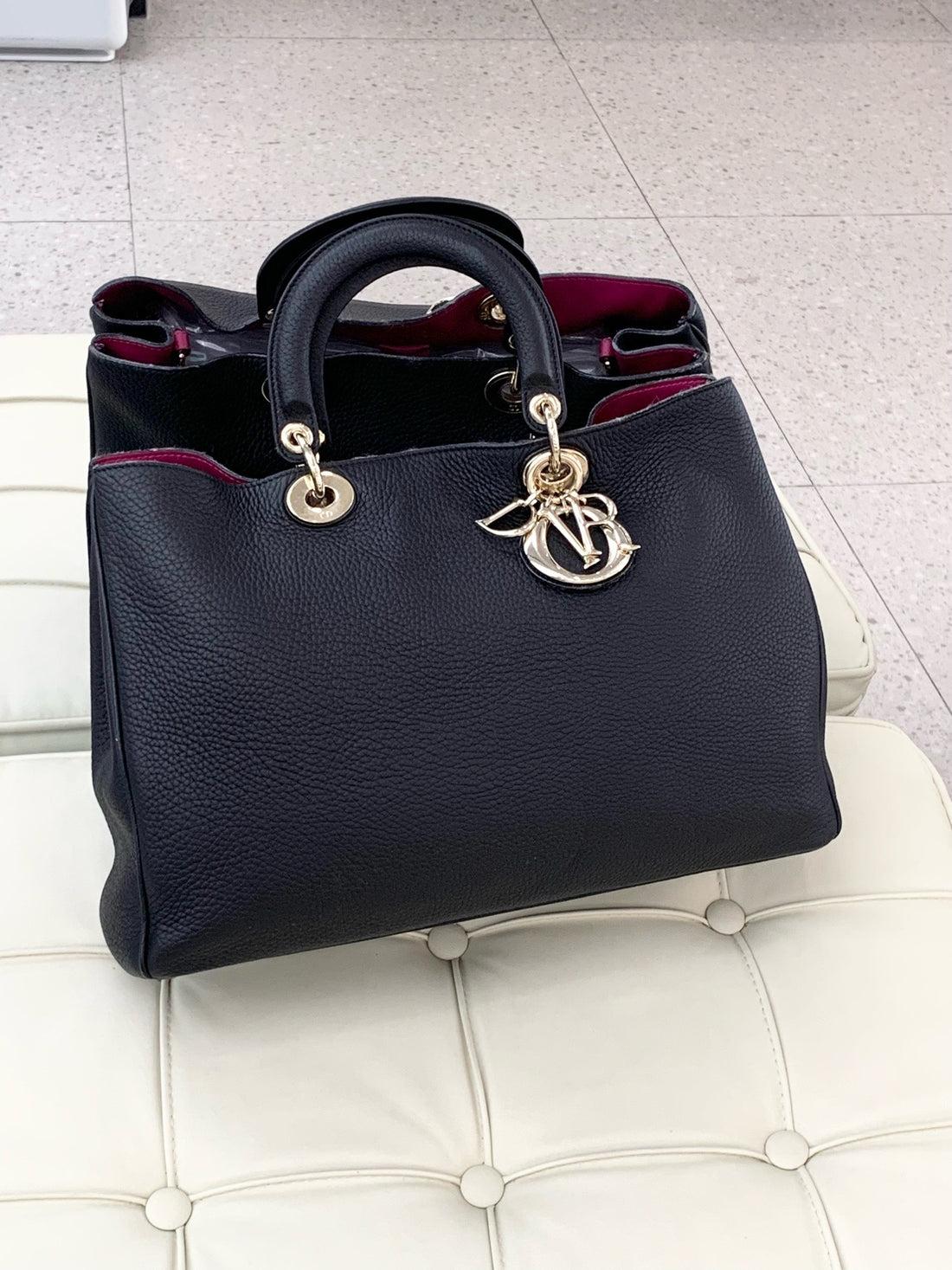 Dior Oblique canvas large tote bag