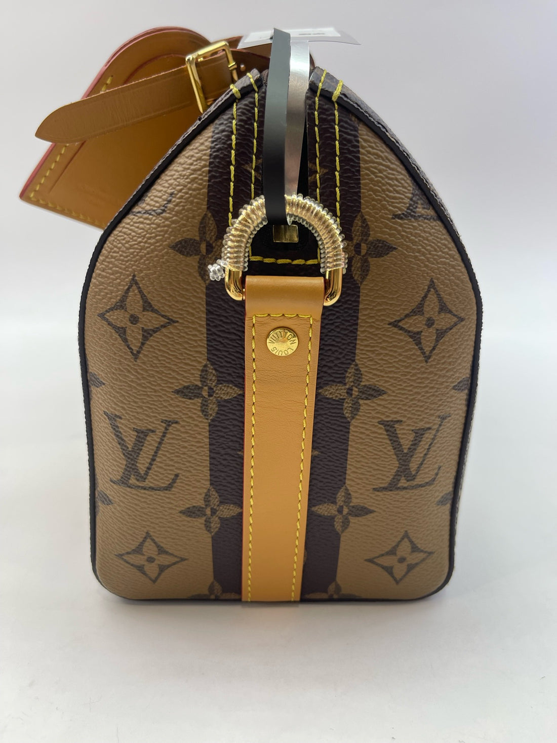 Louis Vuitton x Nigo collaboration Monogram Stripe LV Squared City Keepall travel bag