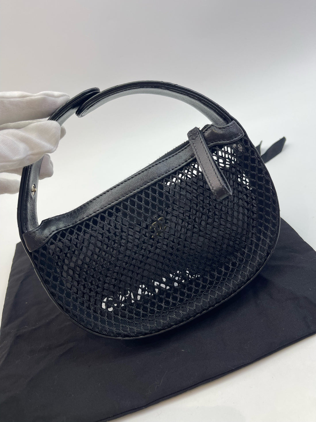 Chanel Mesh Chain Shoulder Bag