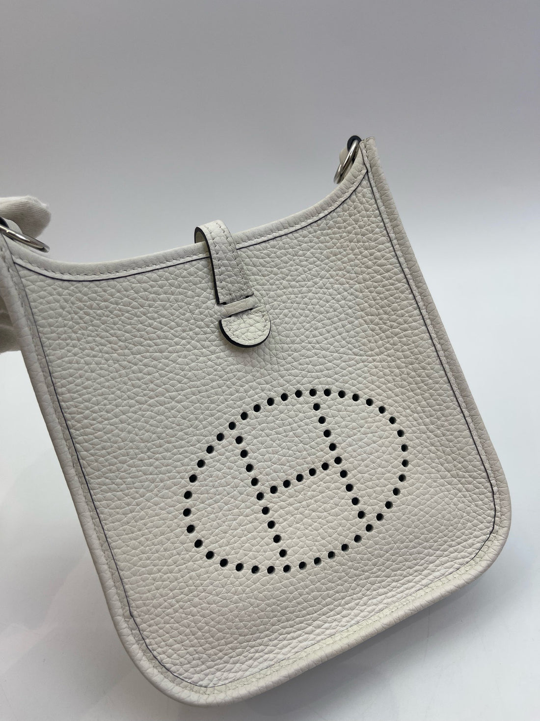 HERMES Evelyne leather crossbody bag